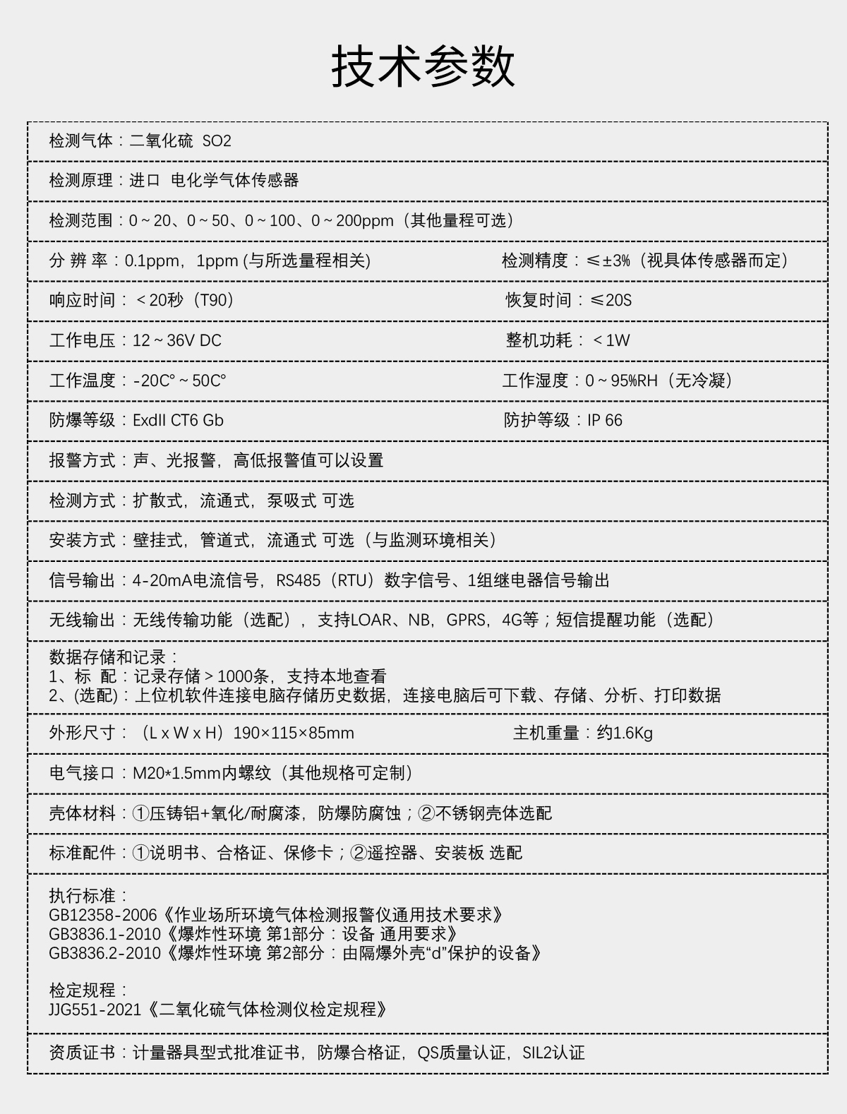 固定分體式二氧化硫檢測(cè)儀 固定分體式二氧化硫檢測(cè)儀